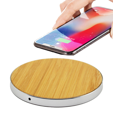 LuxeTech Wireless Pad - Bamboo